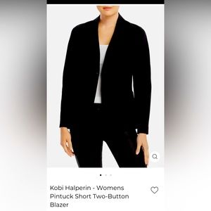 Size small Black blazer two button Steff by Kobi Halpern